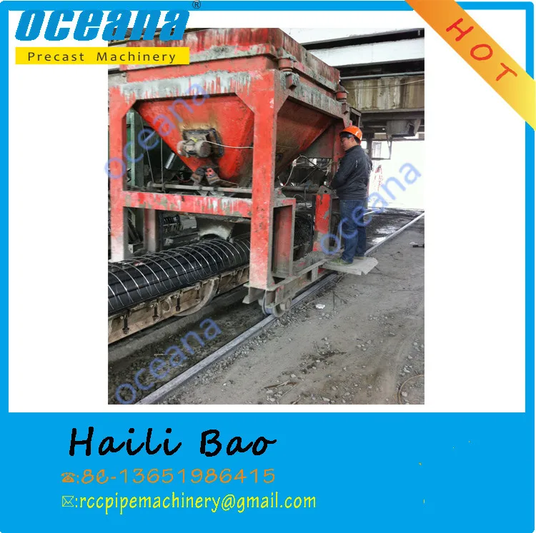 Centrifugal Spinning Cement Pipe making Machine, concrete pipe making mold