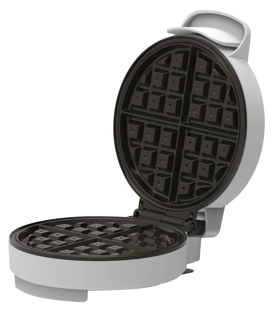 Waffle Maker Machine Mini Waffle Iron With Touch Handle, Non-stick Coating Cooking Plate Recipe For Individual Waffles
