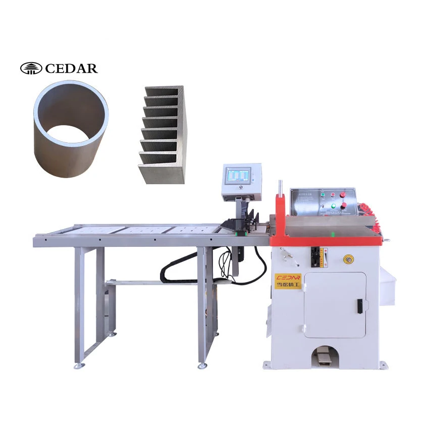 455AL semi automatic CNC aluminum cutting machine high precision aluminum alloy cutting machine