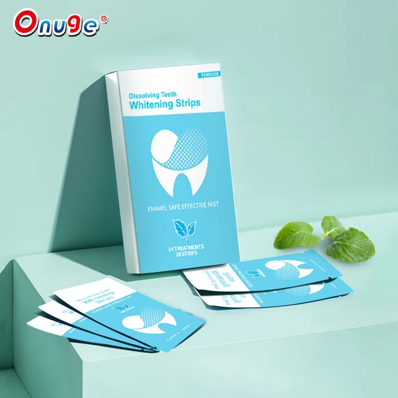4.2 Billion Global Cumulative Sales Figure OEM Dissolvable Teeth Whitening Strips Non Peroxide