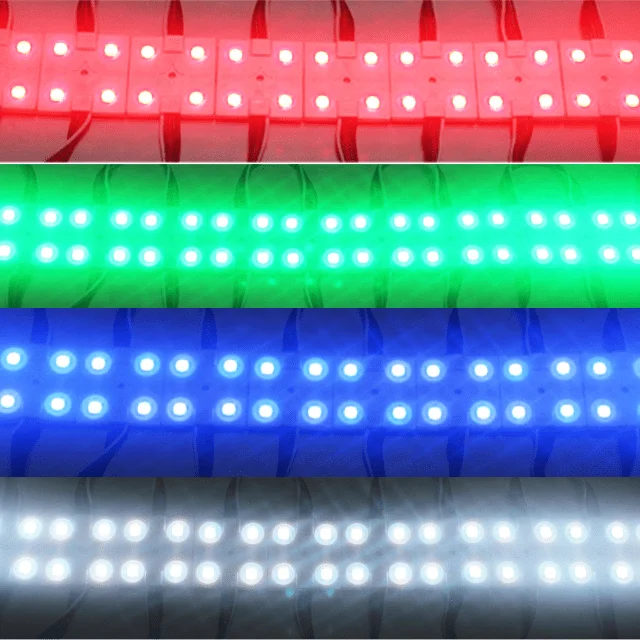 Впрыск rgb светодиодный модуль освещения 5050 5054 12 В для канальных букв 3 на 1 красный зелёный синий без логотипа rgbw впрыскиваемый