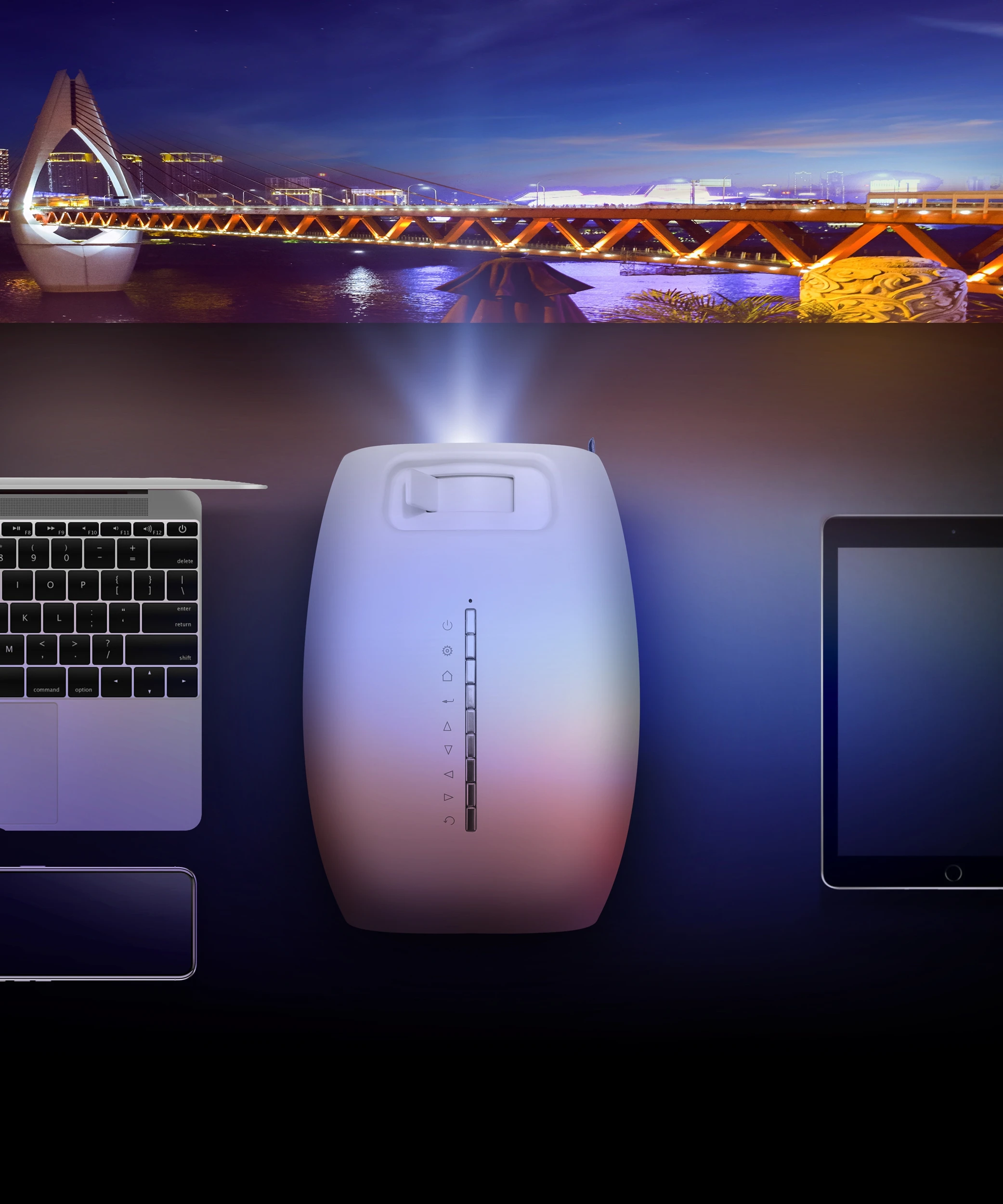 VIVIBRIGHT Newest D3000 Pebble Top selling Proyector 1800 ANSI Lumens 1080p LCD  Led Projector For Home Full HD Projector