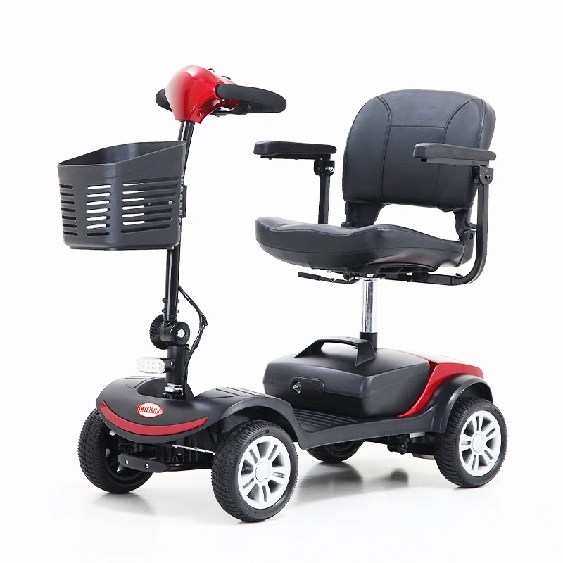 Chinese Factory Mobility Scooters Electric Four Wheel Scooter With Solid Tire