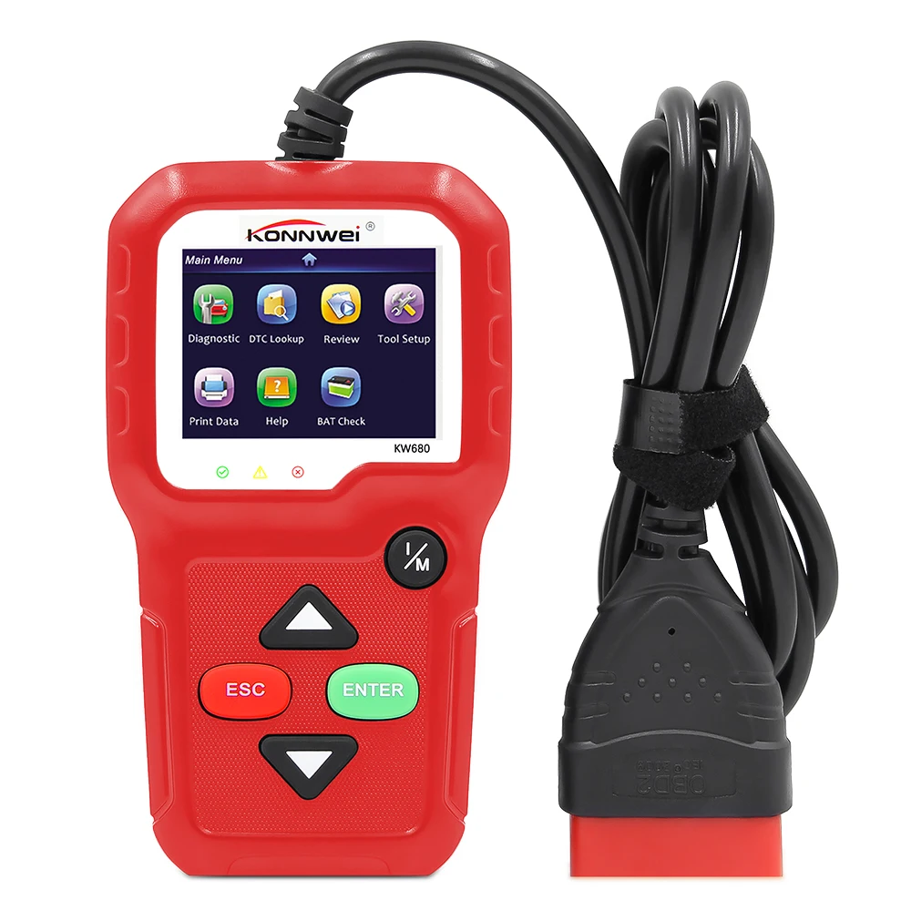 Универсальный автомобиль инструмент считыватель кода сканер Automotriz OBD2 дисплей диагностики 12V автомобильный тестер топливной форсунки диагностического