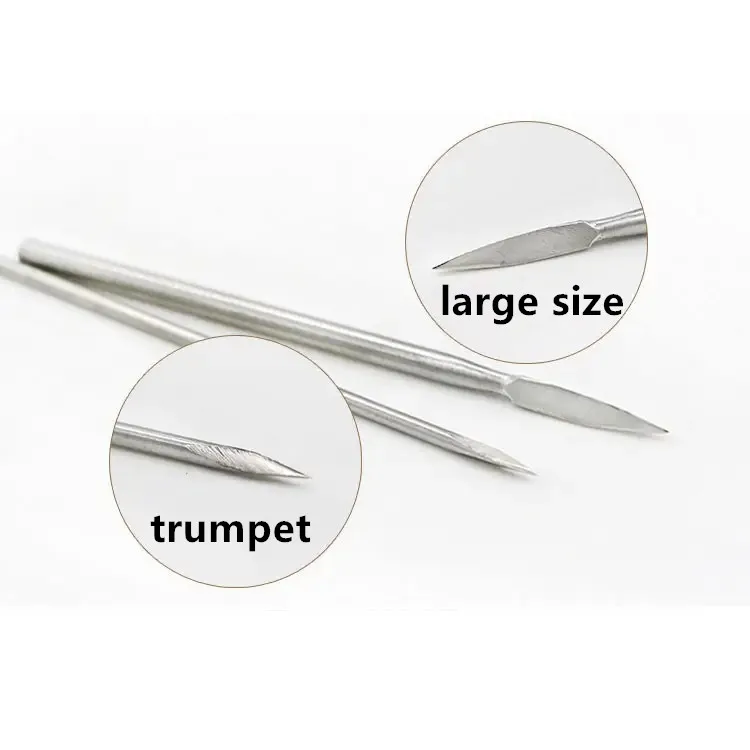 Professional processing of 304 medical machine stainless steel triangular needle vertebral body forming puncture needle