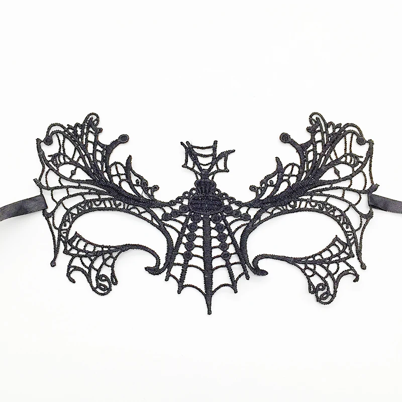Black Lace Masquerade Mask Women Eye Mask For Halloween Carnival party masks