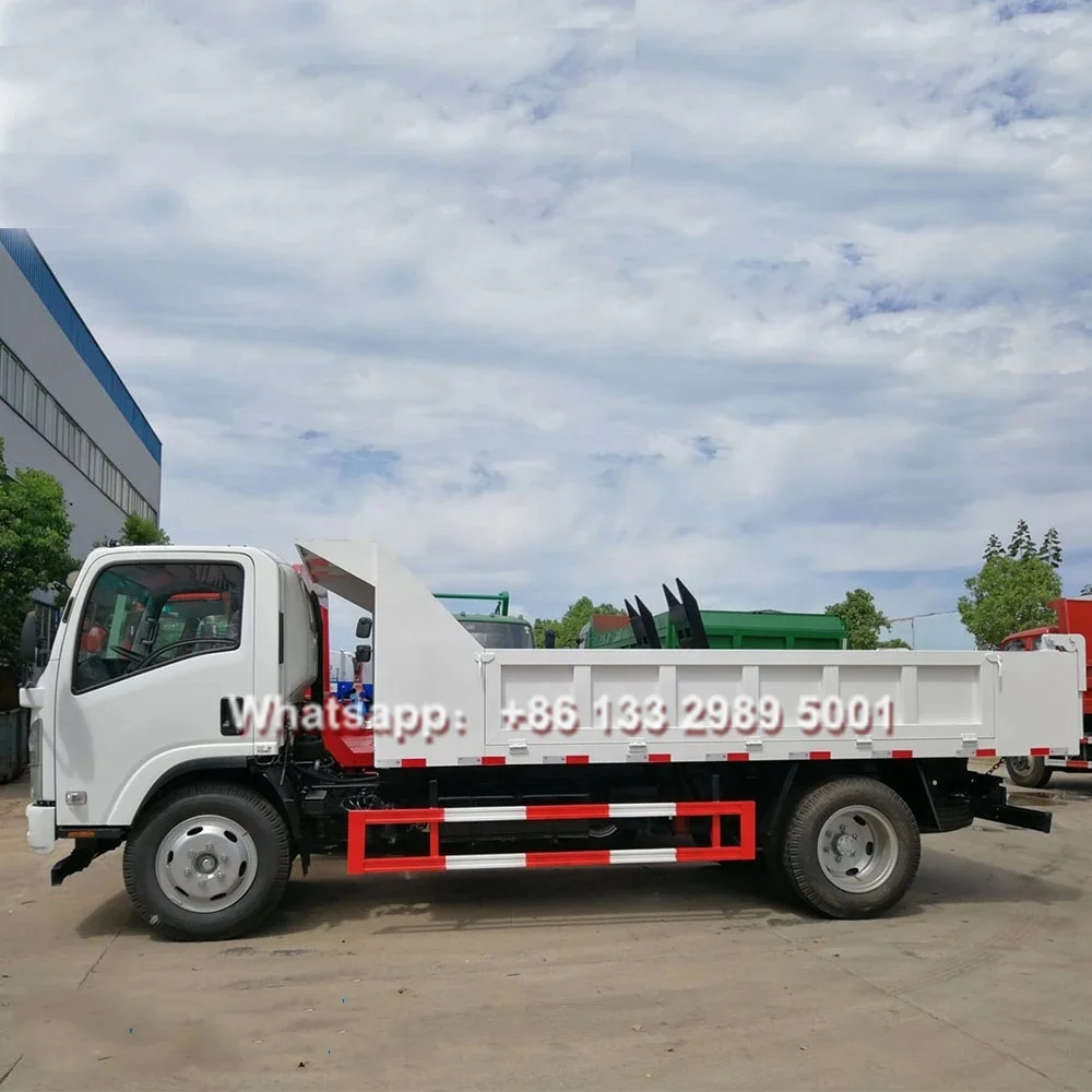 Light Duty Isuzu 8 ton dump tipper truck for sale in Laos