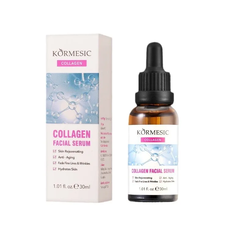 KORMESIC Skin Care Moisturizing Collagen Hyaluronic Acid Serums For Face Whitening Niacinamide Vitamin C Face Serum