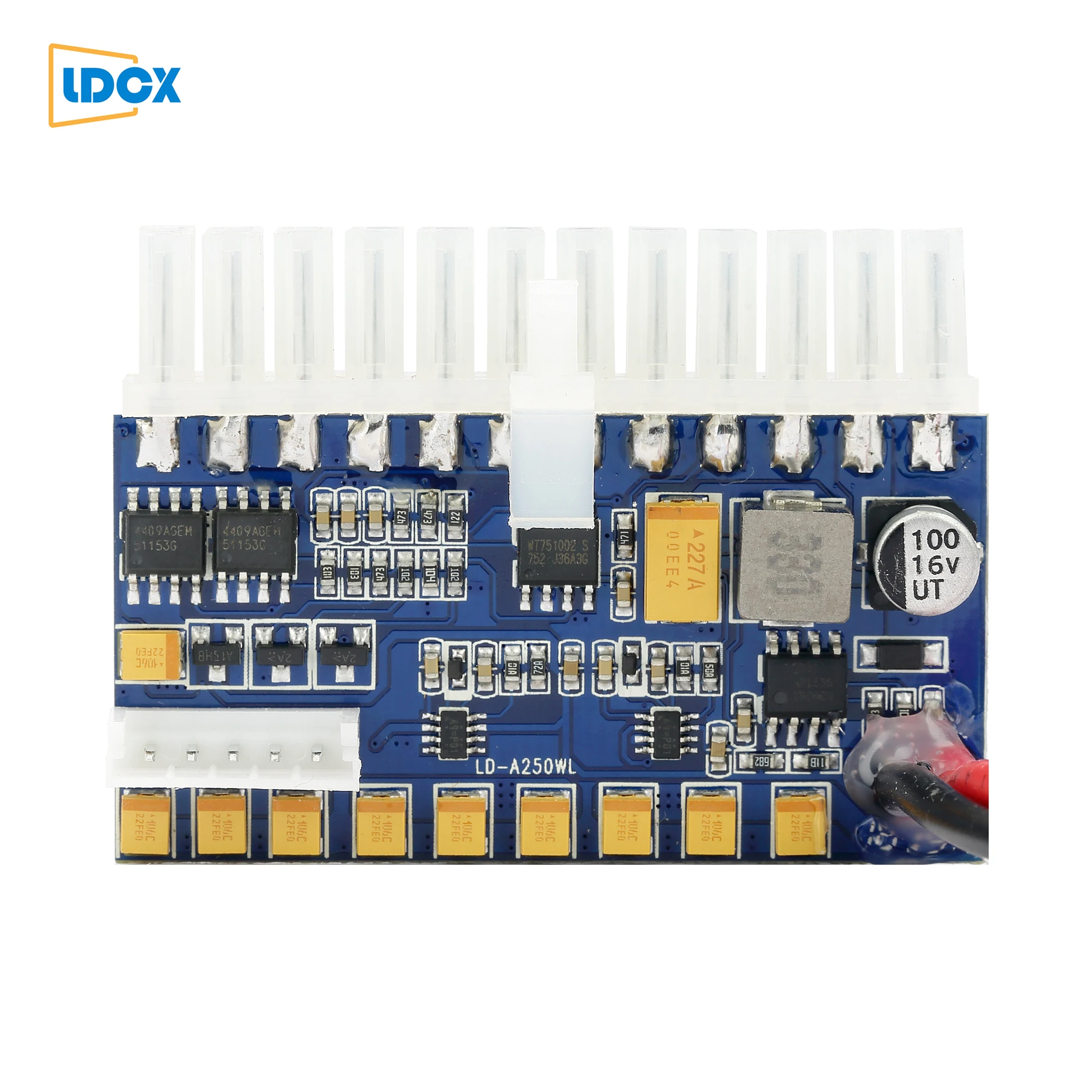 LDCX 12V250W mute fanless 24Pin DC-ATX desktop computer power supply