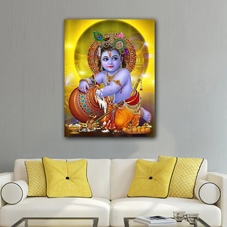 Religious Pictures Indian God Art Wall Decor Print Canvas Painting Home Decor