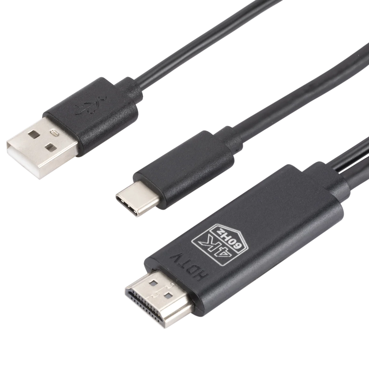 Type-c to HDMI USB 3.1 standard HD 4K same screen with power cable for mobile phones tablets notebooks