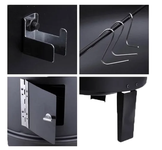 Горячая Распродажа, Высококачественная Бездымная барбекю-гриль, многослойная легко собранная гальванизированная мясоварка, гриль для барбекю