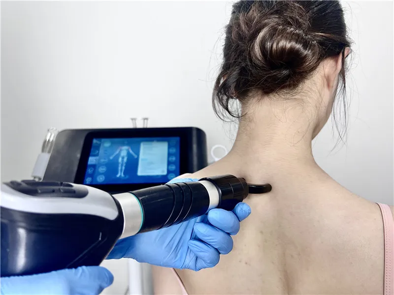 High Power Laser 980nm Therapy Red Light Therapy Neck Shoulder Massager Electric Acupuncture Stimulator Focus Shokwaves