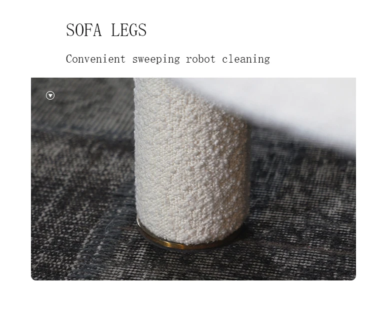 Современный дизайн мебель для гостиной имитация овечьей шерсти белый стул отдыха акцент одноместный диван