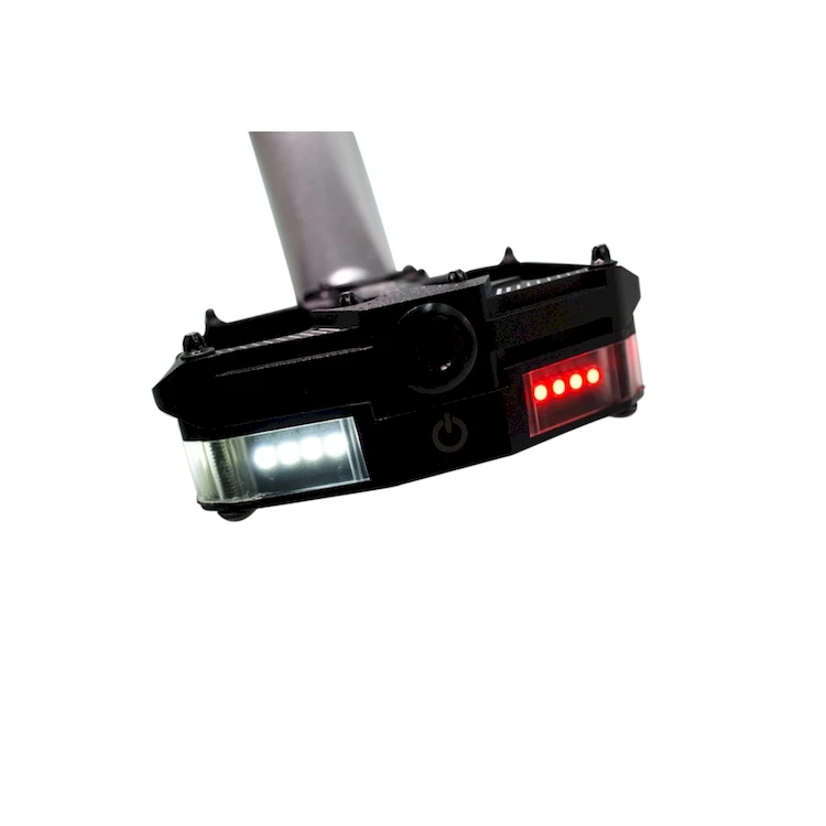 New model hot selling Aluminum Alloy Mtb Road Bicycle led light safty warning light Pedals