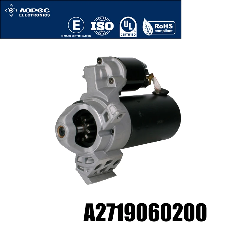 manufacture price Car Auto Parts  Starter Motor 12V 1.2KW OEM A2719060200