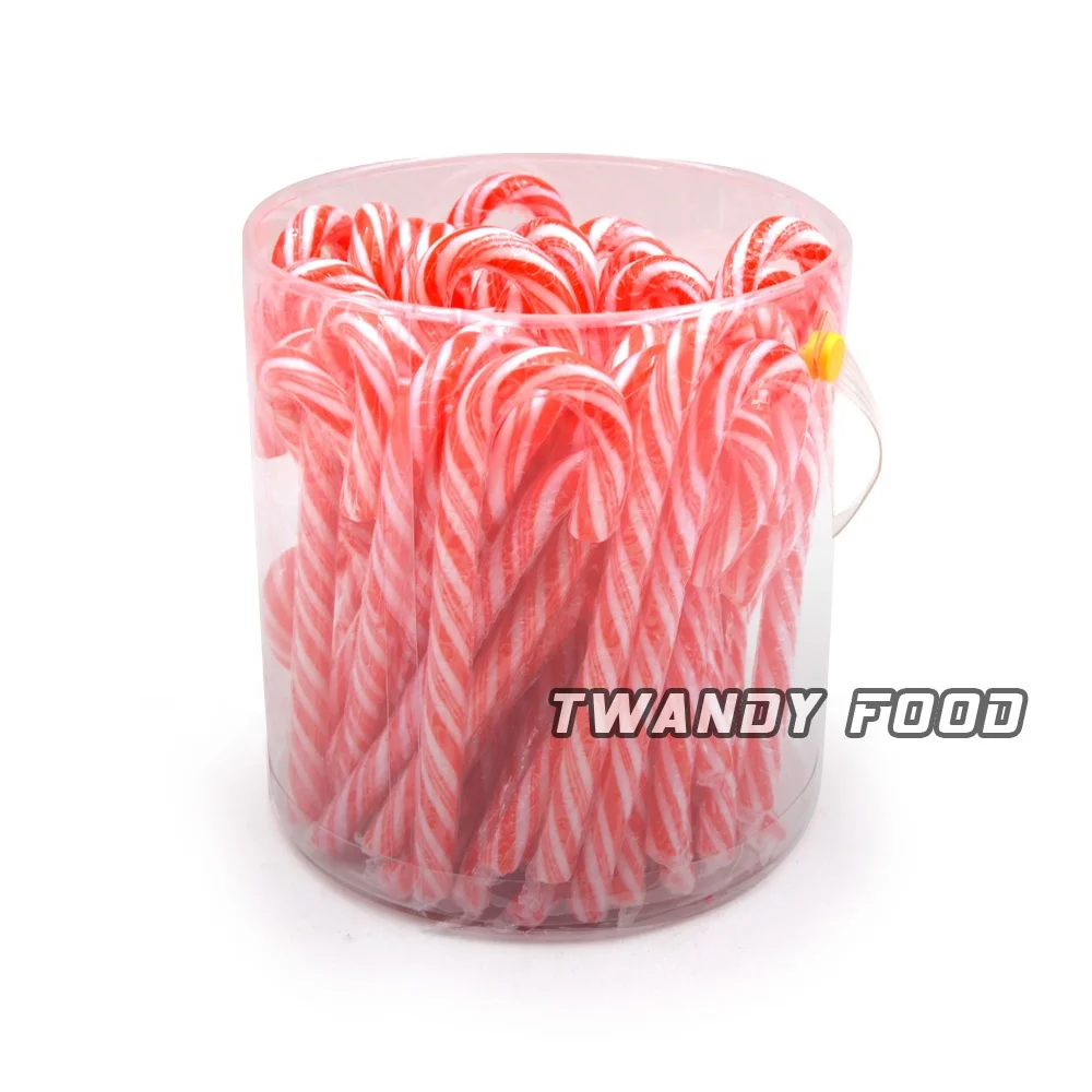 Pink Candy Cane Hard Candy Lollipop