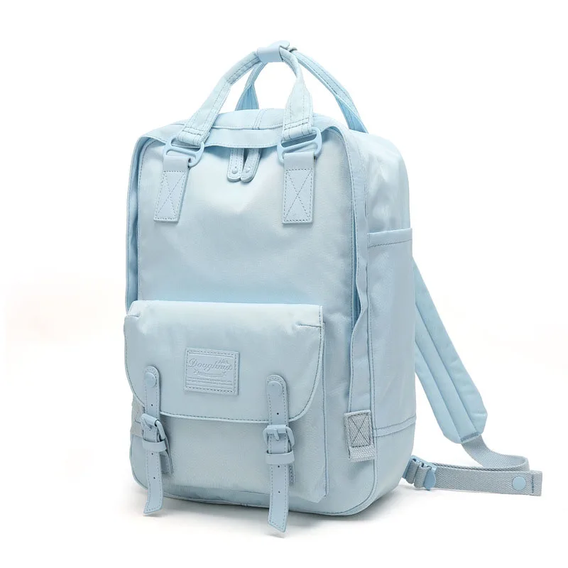 Waterproof Korean Style Donut Shoulder Bag New Cartoon Oxford Canvas Schoolbag High School Middle School Students Travel Campus