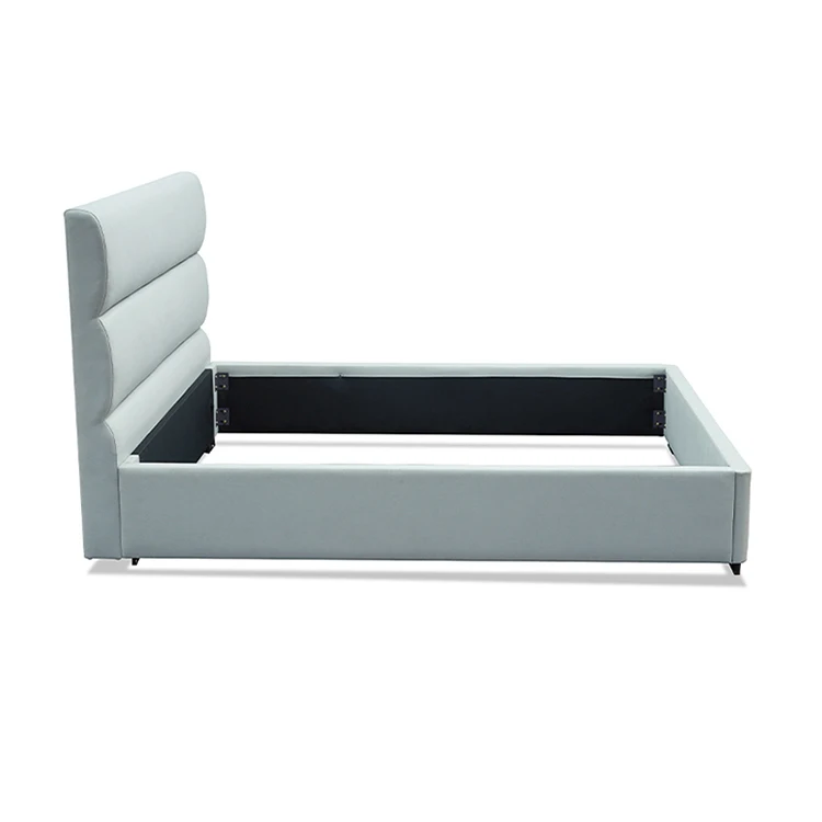 Headboard and adjustable bed frame with PU leather
