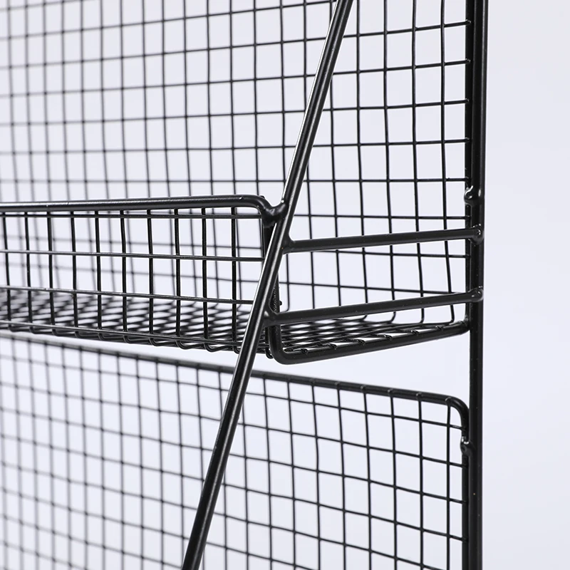 Hot Selling Zone Metal Wire Home Wrought Iron Fruit Storage Basket With Handle