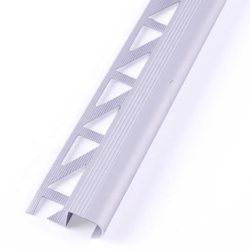 Aluminum Building Trim Metal Edging Strips Step Anti-slip Stair Nosing Profiles for Staircase Marble Tile Edge Trim Corner