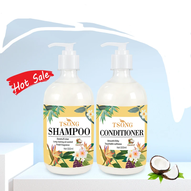 Coconut Hair Growing Afro Curly Hair Shampoo and Conditioner Manufacturer