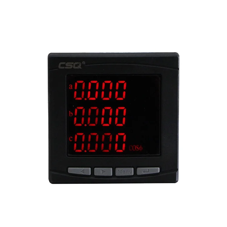 Csq Digital Power Energy Meter Three-Phase Multifunction Meter