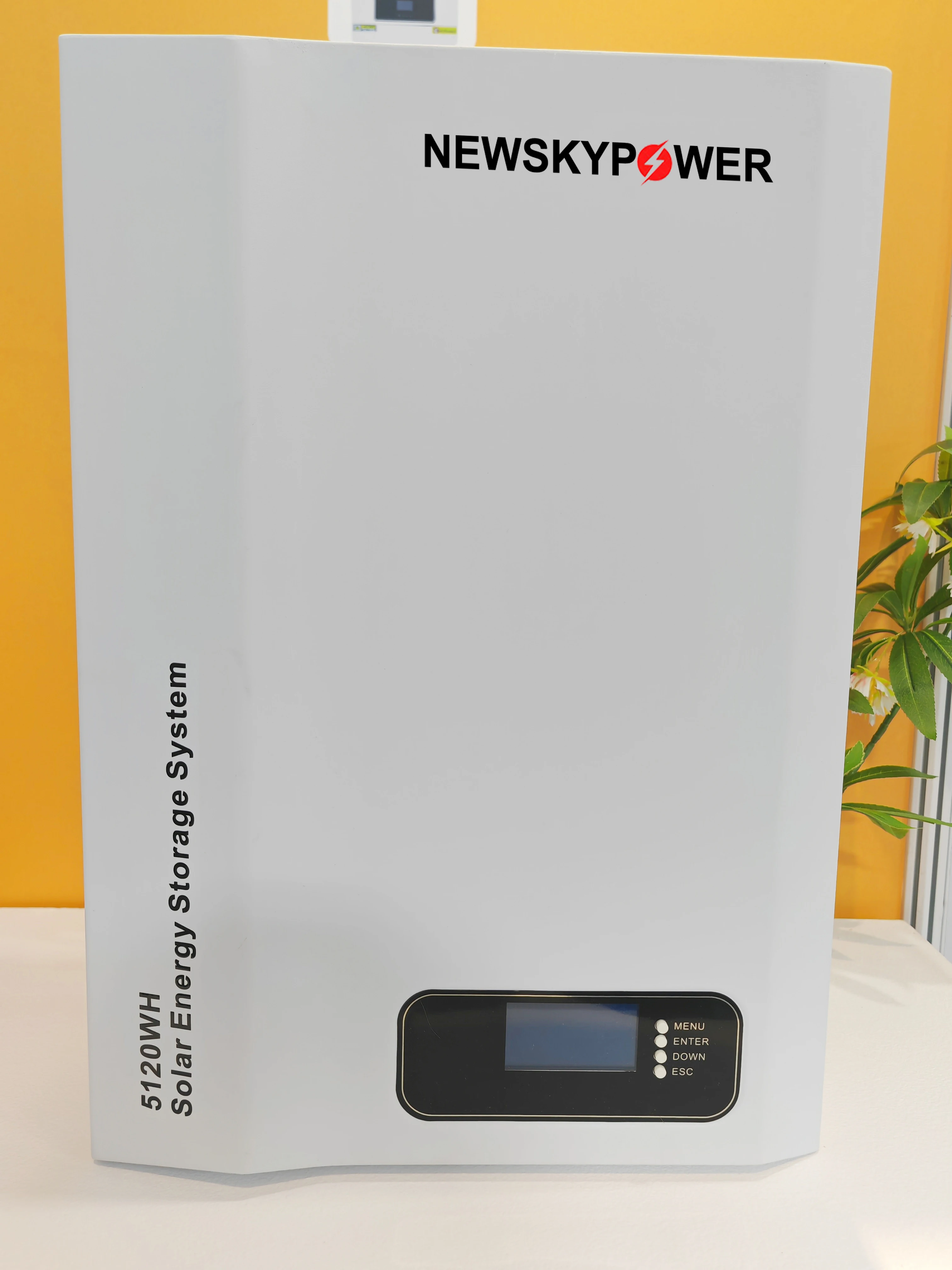 Pure Sine Wave Off Grid Hybrid Solar Battery With MPPT Energy Storage System 5KWh 10KWh 100ah For Home Wall Mounted