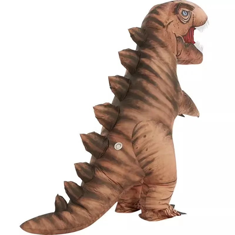 Halloween Disfraz De Dinosaurio Inflable T-rex Mascot Dino Costume Trex Blow Up Suit Inflatable T Rex Dinosaur Costume For Adult