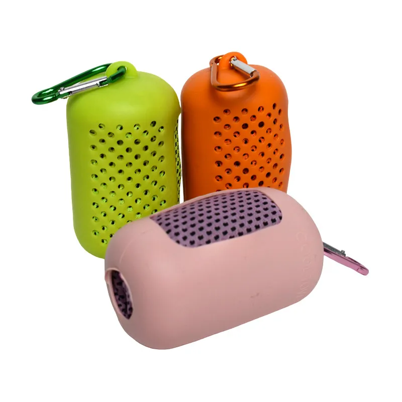 Wholesale Quick Dry Cooling Towel Custom Summer Gym Sports Reactive Printed Instant Cold Ice Cool Towel Microfiber