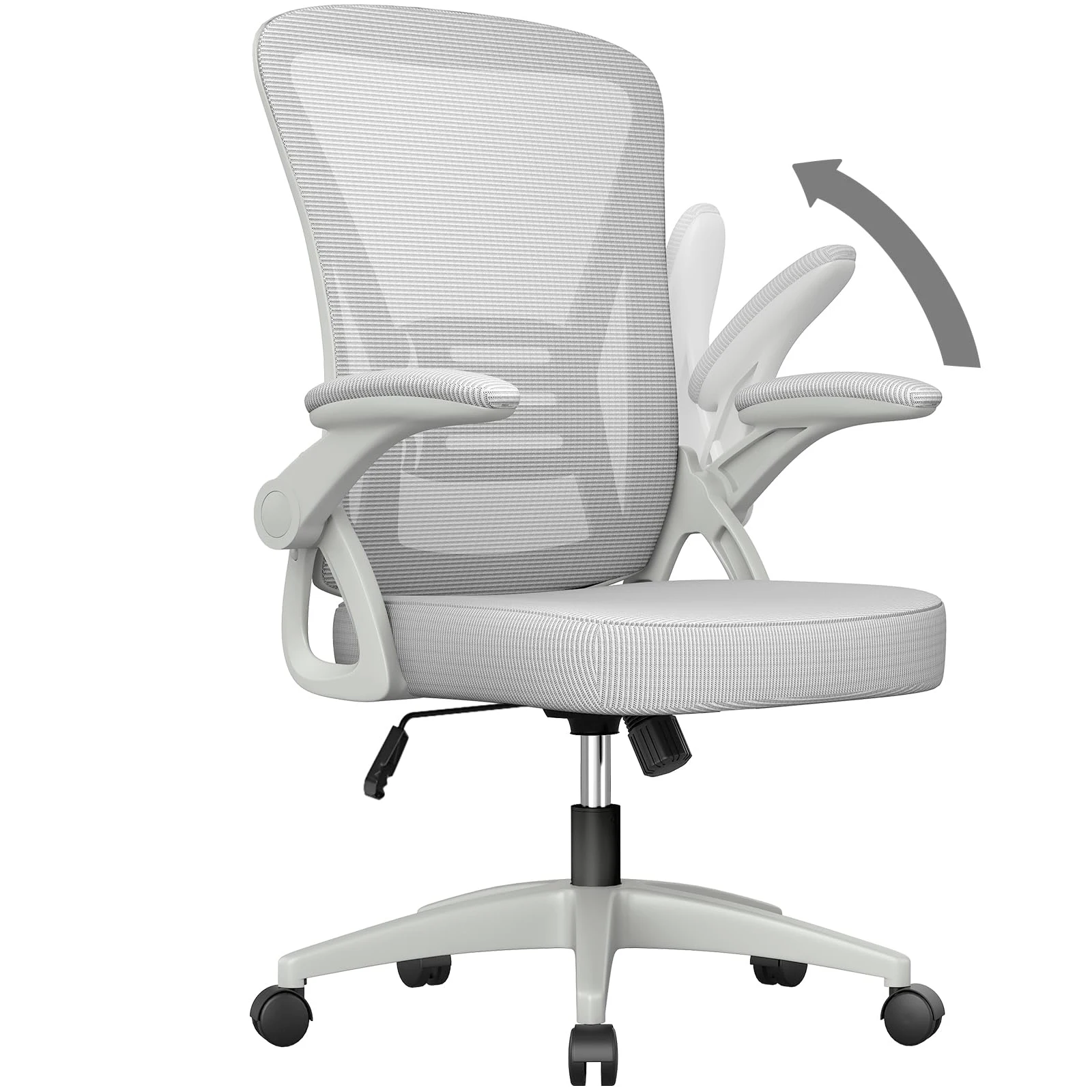 Factory Sales Luxury High Back White Swivel Ergonomics Executive Full Mesh Office Chairs Rolling Gaming Chair For Staff