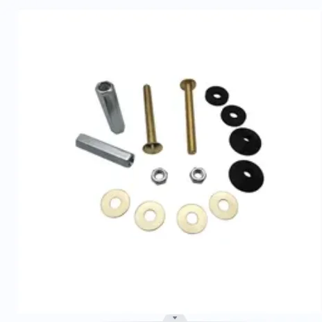 Toilet Bowl Fixing Bolt Iron Plated Brass Screw Fixing kit