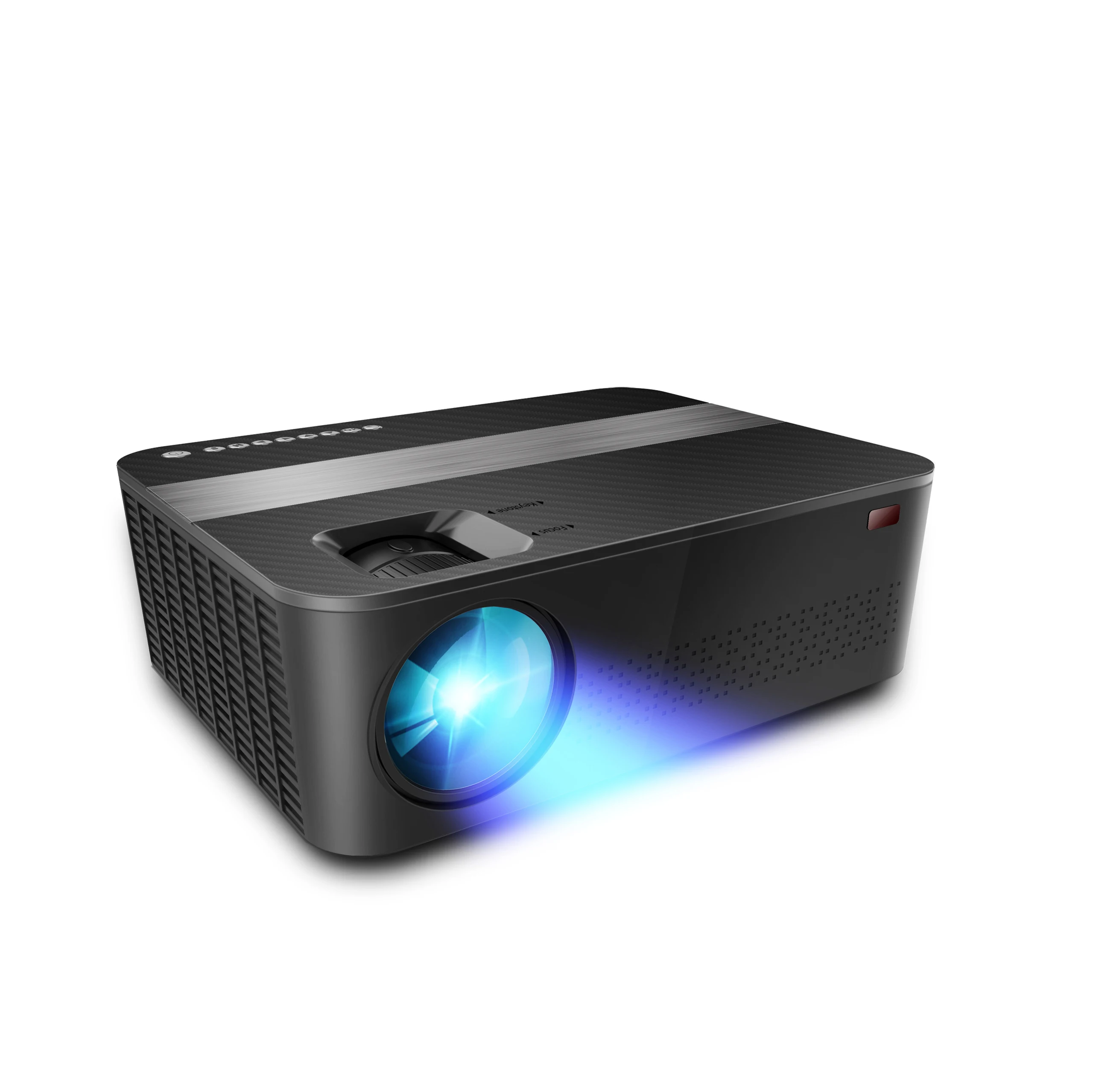 Wholesale android 9 4k mini projector home theater mini lcd beamer high resolution led projector high lumens portable projectors