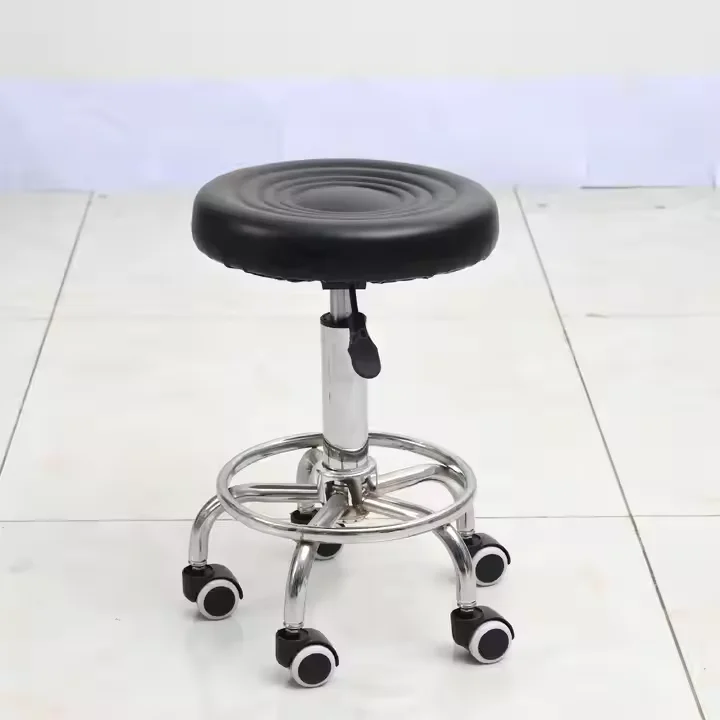 HNS-01 Hospital Medical Doctor Metal Base Adjustable Nurse Chair For