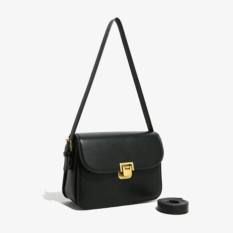 Good Quality Leather Bags Ladies Messenger Bag Long Strap Fashion Woman Shoulder Crossbody Bags Handbag For Lady