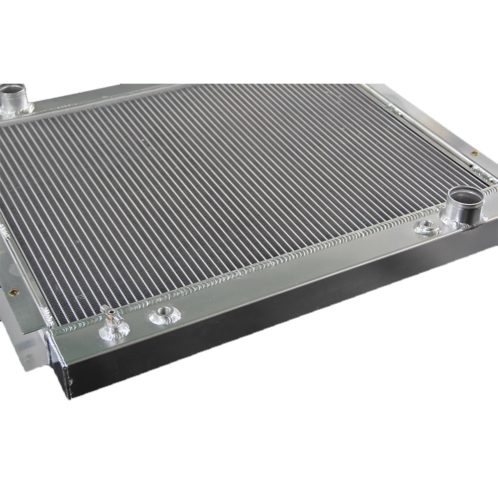 2 Row Aluminum Radiator For 79-89 D100 79-91 Dodge D150 W150 D200 V8 5.9L