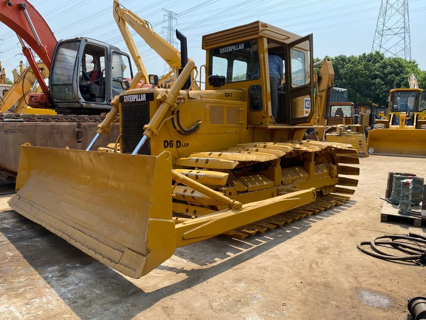 Экологически чистый б/у бульдозер CAT D6D/б/у Cat D6D D6G