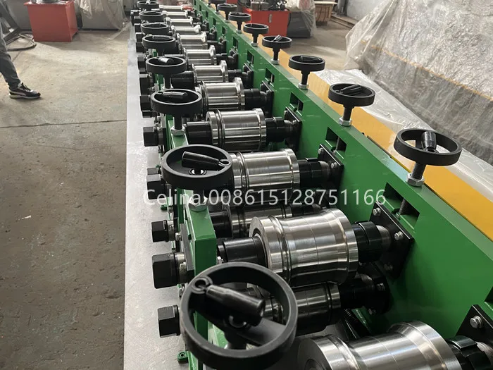 High Precision Quality PLC Control Full Automatic Roller Shutter Door Roll Forming Machine with Servo motor