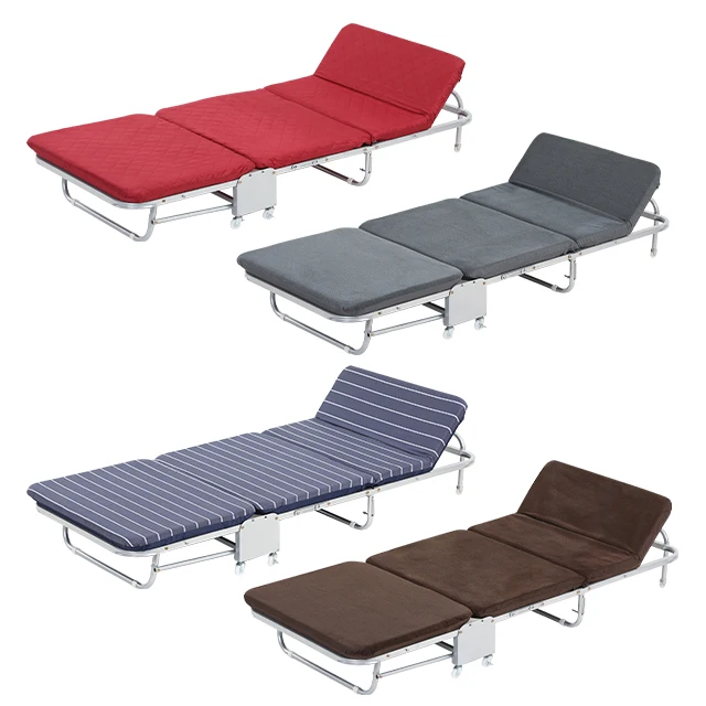 
Metal Queen Size Bunk Bed Dormitory Hospital Furniture Space Saving Pem Folding Portable Adjustable Bed 