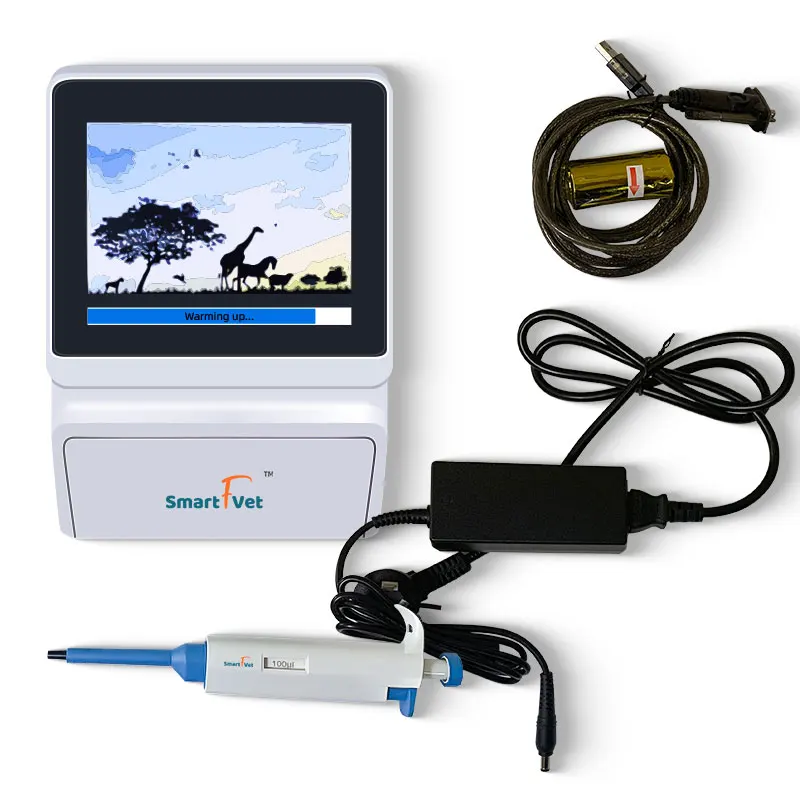 Smart F Vet Veterinary Dry Chemistry Analyzer Automatic Biochemical Analyzer with Reagent Disk Clinical Chemistry Analyzer
