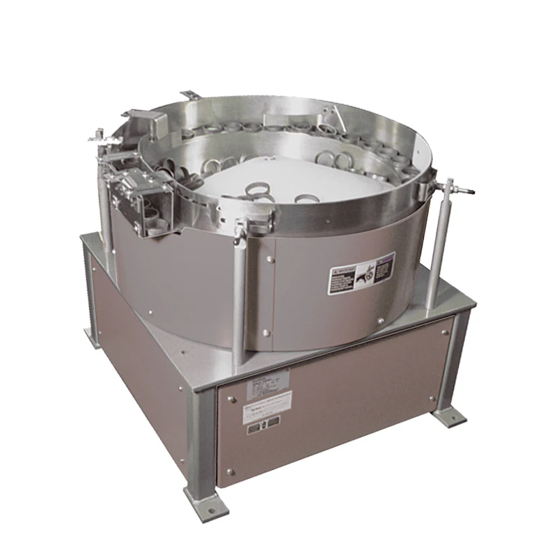 High speed rotary feeder automatic bottle lid sausage coffee sachet centrifugal feeder machine
