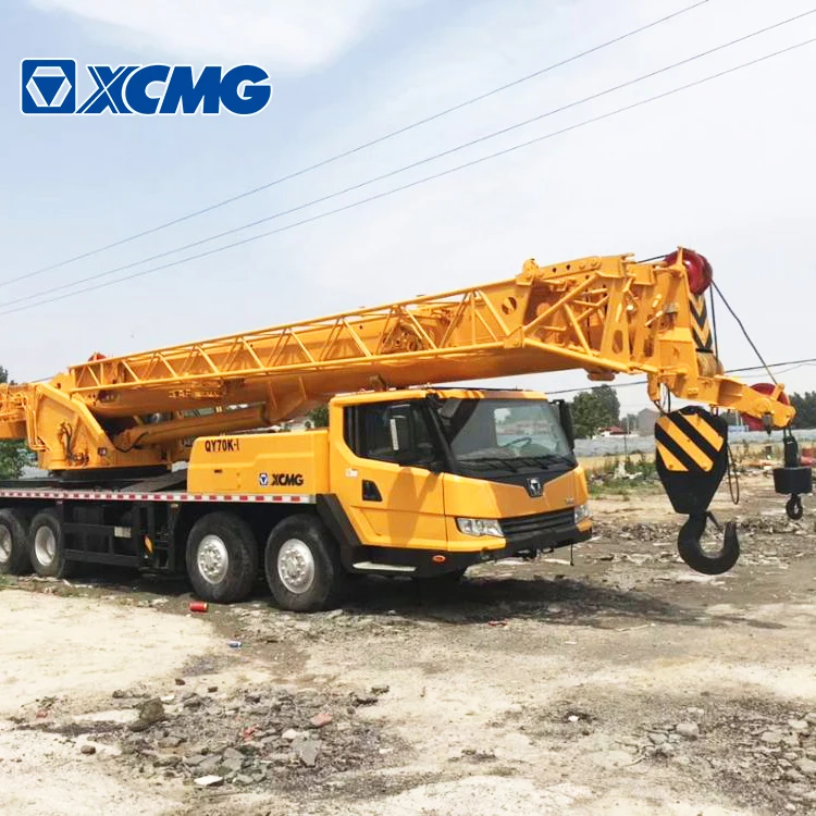 Тяжелое оборудование б/у XCMG бренд грузовой кран 70 тонн QY70K-I