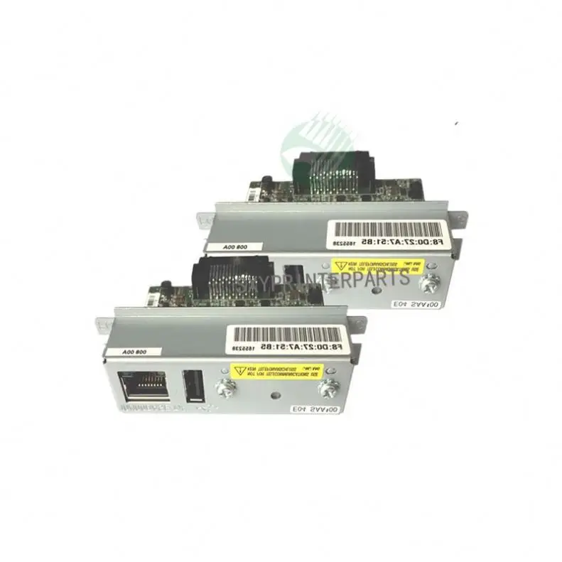 Used Ethernet Interface With USB 2.0 UB-E04 For Epson TM-U220 T81 U288 T88IV TM-T88III TM-T90 TM-U200 Connect-It Networking card