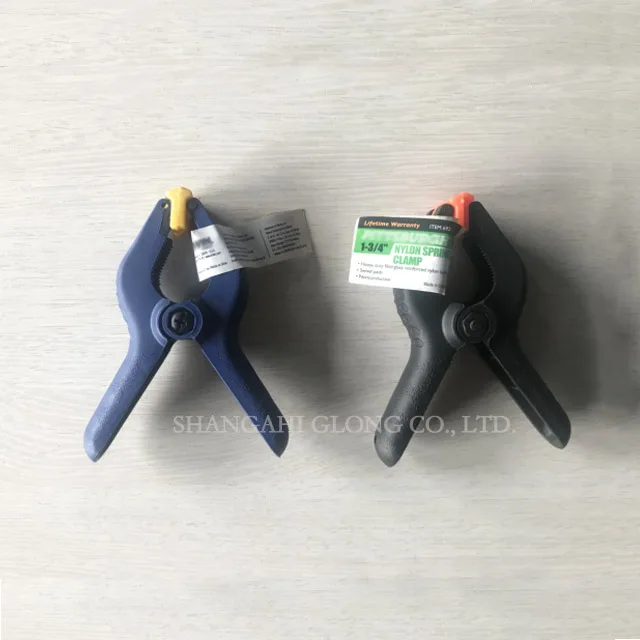 Woodworking Nylon spring clamp plastic round ratchet clamp