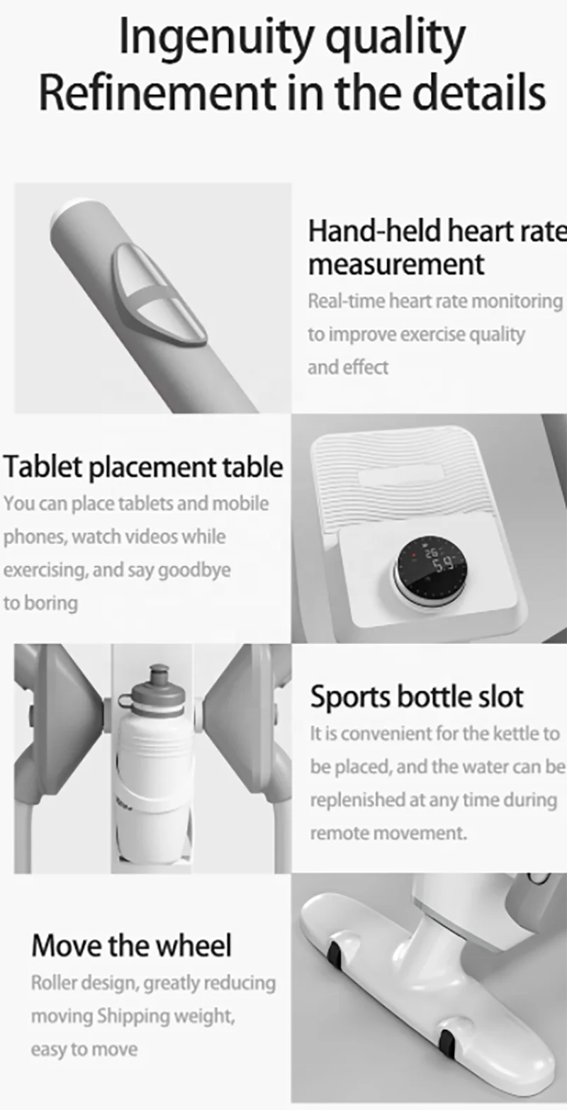 OLA FITNESS elliptical training machines Elliptical Machine for Home Use with 16 Levels Adjustable Resistance