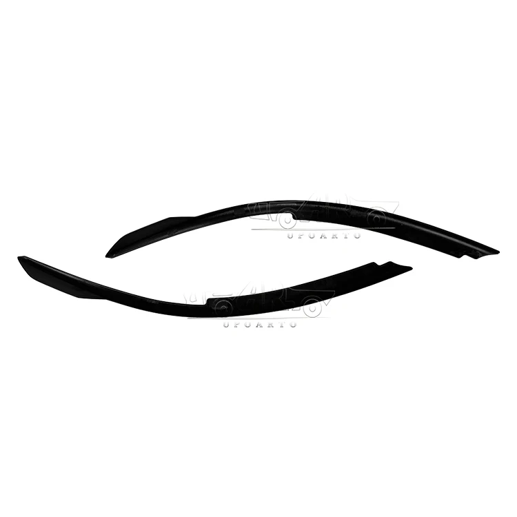 Haosheng Factory Modification Car Parts Headlight Eyebrows Trim Lamp Eyelids Cover Light Brow For Volkswagen Golf 8 MK8