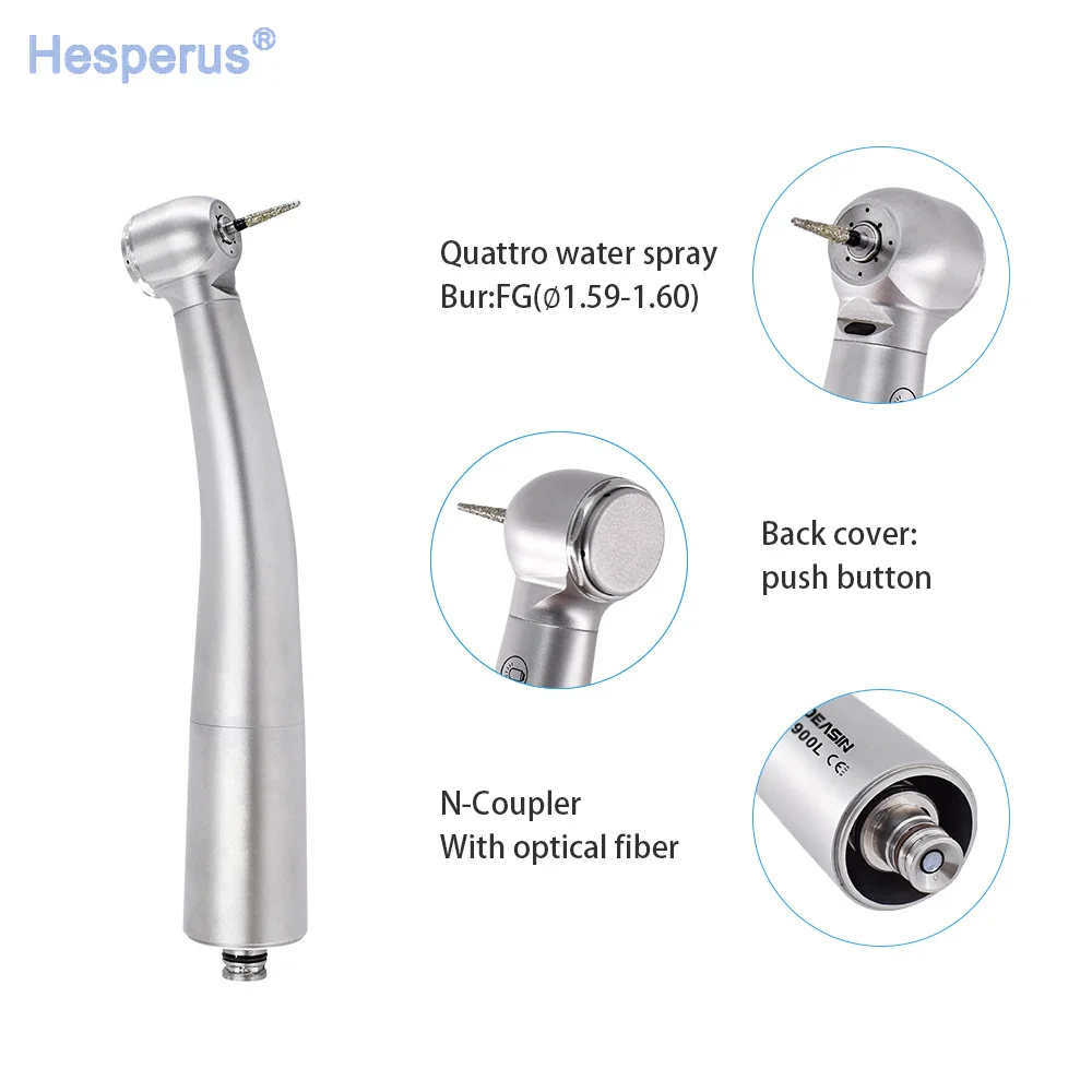 M800L / M900L For NSK Coupling Dental High Quality LED Handpiece High Power Air Turbine Fiber Optical Hand piece Dentistry Tools