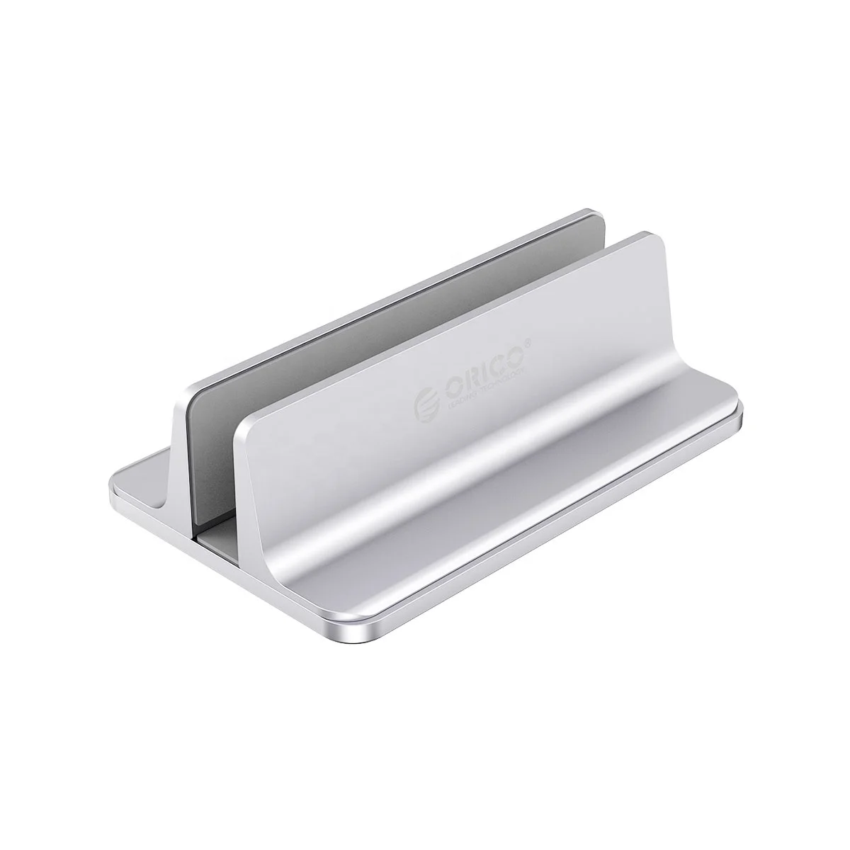 Home Office Adjustable Notebook Holder Metal Aluminum Desk Space-saving Vertical Laptop Stand Fits For All Laptops SE-S09