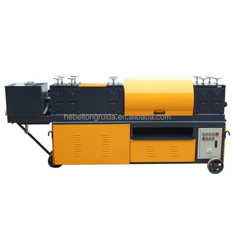 High Quality steel pipe straightening machine Pipeline rust removal corrector Greenhouse tube straightening machine
