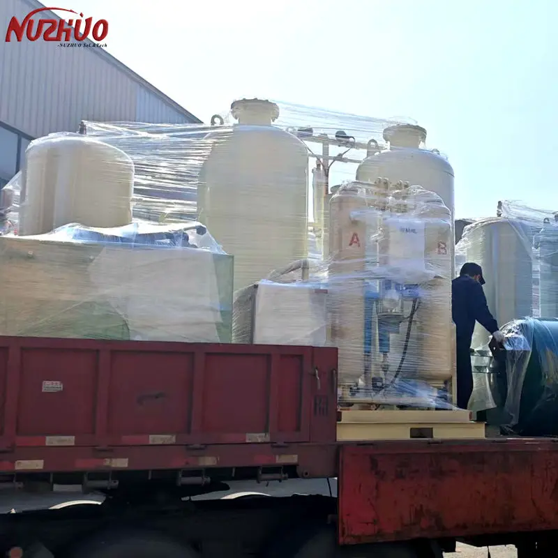 NUZHUO Factory Sale Station Oxygen Generator For Cylinder Filling Industrial Oxygen Generating System